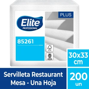 SERVILLETA MESA UNA HOJA PLUS ELITE PROFESSIONAL